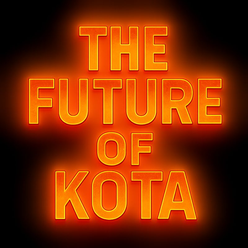 The Future of Kota — Indulge Café brand sign